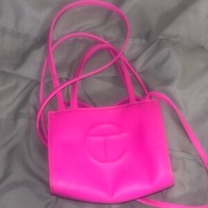 Telfar Pink Azalea Small Shopping Bag